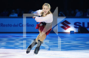 06/01/2023 - Ekaterina Kurakova during the ice skating exhibition 