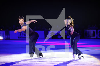 06/01/2023 - Gabriela Papadakis e Guillaume Cizeron during the ice skating exhibition 