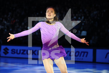 06/01/2023 - Yasmine Yamada during the ice skating exhibition 