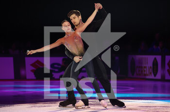 06/01/2023 - Lucrezia Beccari e Matteo Guarise during the ice skating exhibition 