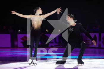 06/01/2023 - Lucrezia Beccari e Matteo Guarise during the ice skating exhibition 