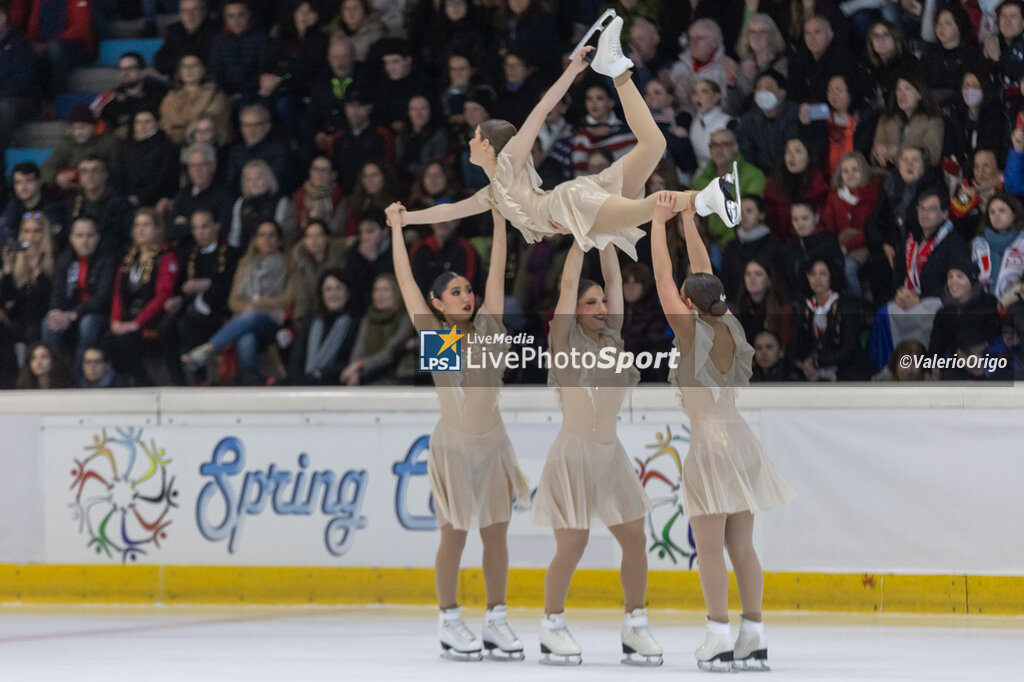 day2 Skating Union International synchronized skating competition - ICE SKATING - WINTER SPORTS