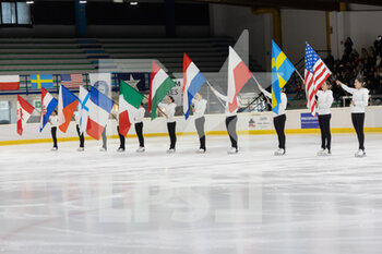 18/02/2023 - Opening Ceremony - DAY1 SKATING UNION INTERNATIONAL SYNCHRONIZED SKATING COMPETITION - GHIACCIO - SPORT INVERNALI