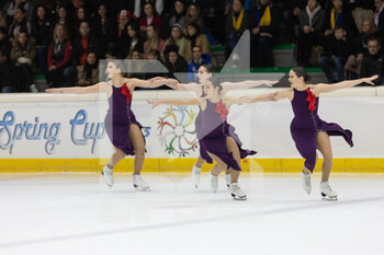2023-02-18 - Team Les Supremes (Canada) - DAY1 SKATING UNION INTERNATIONAL SYNCHRONIZED SKATING COMPETITION - ICE SKATING - WINTER SPORTS