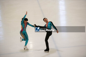 2023-09-09 - Charlene Guignard e Marco Fabbri, ITA, short program, Ice Dance - ISU CHALLENGER SERIES - LOMBARDIA TROPHY 2023 - ICE SKATING - WINTER SPORTS