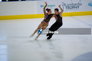 2023-09-09 - Charise Matthaei - Max Liebers - GER, short program ice dance - ISU CHALLENGER SERIES - LOMBARDIA TROPHY 2023 - ICE SKATING - WINTER SPORTS