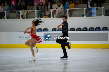 2023-09-09 - Leia Dozzi - Pietro Papetti - ITA, short program ice dance - ISU CHALLENGER SERIES - LOMBARDIA TROPHY 2023 - ICE SKATING - WINTER SPORTS