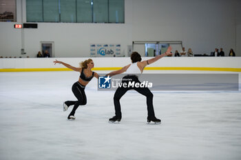 2023-09-09 - Maria Kazanova - Giorgi Revia - GEO, short program ice dance - ISU CHALLENGER SERIES - LOMBARDIA TROPHY 2023 - ICE SKATING - WINTER SPORTS