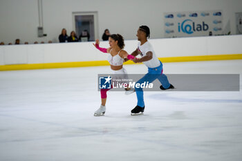 2023-09-09 - Giorgia Galimberti - Matteo Libasse Mandelli, ITA, short program ice dance - ISU CHALLENGER SERIES - LOMBARDIA TROPHY 2023 - ICE SKATING - WINTER SPORTS