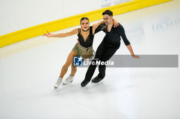 2023-09-09 - Natalia Pallu-neves - Jayin Panesar, BRA, short program ice dance - ISU CHALLENGER SERIES - LOMBARDIA TROPHY 2023 - ICE SKATING - WINTER SPORTS