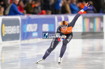 2023-12-03 - Jutta Leerdam of The Netherlands competing on the Women's A Group 500m during the ISU Speed Skating World Cup Stavanger on December 3, 2023 at Var Energi Arena Sormarka in Stavanger, Norway - SPEED SKATING - WORLD CUP - STAVANGER - ICE SKATING - WINTER SPORTS