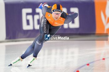 2023-12-03 - Wesly Dijs of The Netherlands competing on the Women's A Group 500m during the ISU Speed Skating World Cup Stavanger on December 3, 2023 at Var Energi Arena Sormarka in Stavanger, Norway - SPEED SKATING - WORLD CUP - STAVANGER - ICE SKATING - WINTER SPORTS