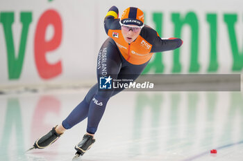 2023-12-03 - Irene Schouten of The Netherlands competing on the Women's B Group 5000m during the ISU Speed Skating World Cup Stavanger on December 3, 2023 at Var Energi Arena Sormarka in Stavanger, Norway - SPEED SKATING - WORLD CUP - STAVANGER - ICE SKATING - WINTER SPORTS