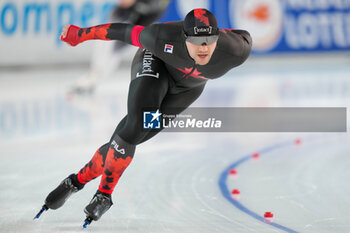 2023-12-03 - Vincent Dehaitre of Canada competing on the Men's B Group 1500m during the ISU Speed Skating World Cup Stavanger on December 3, 2023 at Var Energi Arena Sormarka in Stavanger, Norway - SPEED SKATING - WORLD CUP - STAVANGER - ICE SKATING - WINTER SPORTS