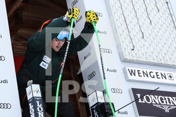 14/01/2023 - 2023 FIS ALPINE SKI WORLD CUP, Men's Downhill
Wengen, Swiss, SUI
2023-01-14 - Saturday
Image shows CRAWFORD James (CAN) - FIS ALPINE SKI WORLD CUP - MEN'S DOWNHILL - SCI ALPINO - SPORT INVERNALI