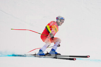 13/01/2023 - 13.01.2023, Wengen, Lauberhorn, FIS Ski World Cup: Lauberorn Super-G,  Marco Odermatt of Switzerland crossing the finish line - FIS SKI WORLD CUP: LAUBERORN SUPER-G - SCI ALPINO - SPORT INVERNALI