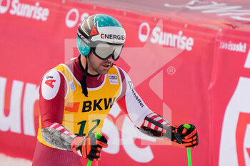 2023-01-13 - 13.01.2023, Wengen, Lauberhorn, FIS Ski World Cup: Lauberorn Super-G,  Vincent Kriechmayr of Austria at the finish area - FIS SKI WORLD CUP: LAUBERORN SUPER-G - ALPINE SKIING - WINTER SPORTS