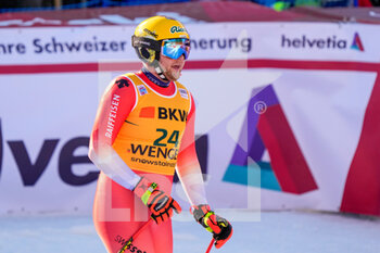 13/01/2023 - 13.01.2023, Wengen, Lauberhorn, FIS Ski World Cup: Lauberorn Super-G,  Niels Hintermann of Switzerland at the finish area - FIS SKI WORLD CUP: LAUBERORN SUPER-G - SCI ALPINO - SPORT INVERNALI