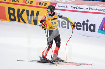2023-01-13 - 13.01.2023, Wengen, Lauberhorn, FIS Ski World Cup: Lauberorn Super-G,  Kyle Alexander of Canada at the finish area - FIS SKI WORLD CUP: LAUBERORN SUPER-G - ALPINE SKIING - WINTER SPORTS