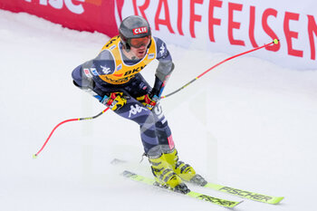 13/01/2023 - 13.01.2023, Wengen, Lauberhorn, FIS Ski World Cup: Lauberorn Super-G,  Bryce Bennett of USA exhausted at the finish area - FIS SKI WORLD CUP: LAUBERORN SUPER-G - SCI ALPINO - SPORT INVERNALI