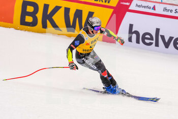 2023-01-13 - 13.01.2023, Wengen, Lauberhorn, FIS Ski World Cup: Lauberorn Super-G,  Nico Gauer of Liechtenstein  at the finish line - FIS SKI WORLD CUP: LAUBERORN SUPER-G - ALPINE SKIING - WINTER SPORTS
