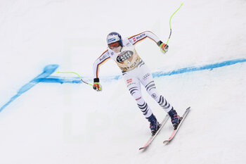 14/01/2023 - 14.01.2023, Wengen, Lauberhorn, FIS Ski World Cup: Lauberorn-Abfahrt,  Thomas Dressen of Germany  in action - FIS SKI WORLD CUP: LAUBERORN-ABFAHRT - SCI ALPINO - SPORT INVERNALI