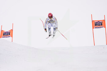 14/01/2023 - 14.01.2023, Wengen, Lauberhorn, FIS Ski World Cup: Lauberorn-Abfahrt,  Josef Ferstl of Germany  in action - FIS SKI WORLD CUP: LAUBERORN-ABFAHRT - SCI ALPINO - SPORT INVERNALI
