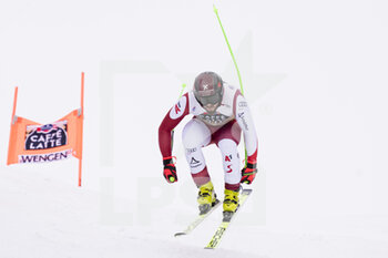14/01/2023 - 14.01.2023, Wengen, Lauberhorn, FIS Ski World Cup: Lauberorn-Abfahrt,  Daniel Hemetsberger of Austria  in action - FIS SKI WORLD CUP: LAUBERORN-ABFAHRT - SCI ALPINO - SPORT INVERNALI