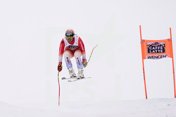 14/01/2023 - 14.01.2023, Wengen, Lauberhorn, FIS Ski World Cup: Lauberorn-Abfahrt,  Beat Feuz of Switzerland  in action - FIS SKI WORLD CUP: LAUBERORN-ABFAHRT - SCI ALPINO - SPORT INVERNALI