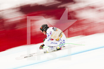 14/01/2023 - 14.01.2023, Wengen, Lauberhorn, FIS Ski World Cup: Lauberorn-Abfahrt,  Henrik Von Appen of Chile  in action - FIS SKI WORLD CUP: LAUBERORN-ABFAHRT - SCI ALPINO - SPORT INVERNALI