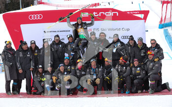2023-01-21 - SKIING - FIS SKI WORLD CUP, 
Women, Cortina d'Ampezzo, Downhill
Le Tofane Slope 
Saturday 21 th January

Italian Team


 - 2023 AUDI FIS SKI WORLD CUP - WOMEN'S DOWNHILL - ALPINE SKIING - WINTER SPORTS