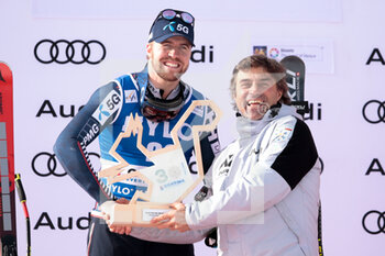 28/01/2023 - Sejersted Adrian Smiseth (NOR) and Christian Ghedina - 2023 AUDI FIS SKI WORLD CUP - MEN'S SUPER G - SCI ALPINO - SPORT INVERNALI