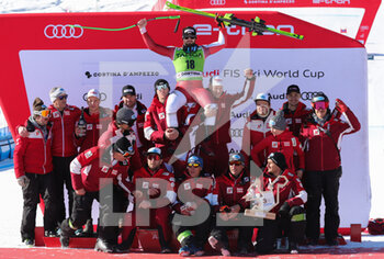 29/01/2023 - SKIING - FIS SKI WORLD CUP, 
Men’s Super G
Olympia delle Tofane 
Cortina D’Ampezzo 
Sunday 29 th January

Team AUT
 - 2023 AUDI FIS SKI WORLD CUP - MEN'S SUPER G - SCI ALPINO - SPORT INVERNALI