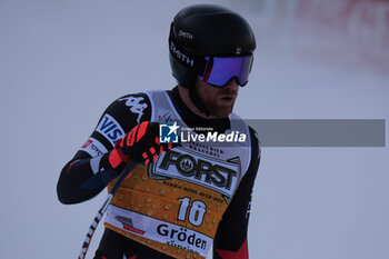 2023-12-16 - Ryan Cochran-Siegle (USA) competes during the Audi FIS Alpine Ski World Cup, Men’s Downhill race on Saslong Slope in Val Gardena on December 16, 2023, Val Gardena, Bozen, Italy. - AUDI FIS SKI WORLD CUP - MEN'S DOWNHILL - ALPINE SKIING - WINTER SPORTS