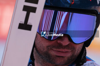 2023-12-16 - Portrait of Matthieu Bailet (FRA) during the Audi FIS Alpine Ski World Cup, Men’s Downhill race on Saslong Slope in Val Gardena on December 16, 2023, Val Gardena, Bozen, Italy. - AUDI FIS SKI WORLD CUP - MEN'S DOWNHILL - ALPINE SKIING - WINTER SPORTS