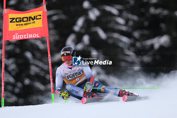 2023-12-17 - Filippo Della Vite (ITA) competes during the Audi FIS Alpine Ski World Cup, Men’s Giant Slalom race on Gran Risa Slope, Alta Badia on December 17, 2023, La Villa, Bozen, Italy. - AUDI FIS SKI WORLD CUP - MEN'S GIANT SLALOM - ALPINE SKIING - WINTER SPORTS