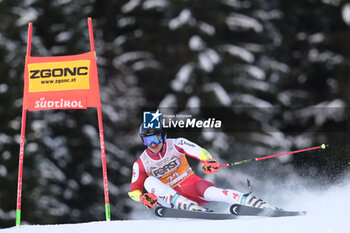 2023-12-17 - Patrick Feurstein (AUT) competes during the Audi FIS Alpine Ski World Cup, Men’s Giant Slalom race on Gran Risa Slope, Alta Badia on December 17, 2023, La Villa, Bozen, Italy. - AUDI FIS SKI WORLD CUP - MEN'S GIANT SLALOM - ALPINE SKIING - WINTER SPORTS