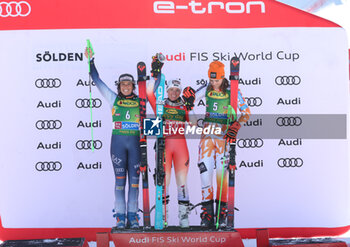 2023-10-28 - FIS Ski World Cup 2023-2024 - Women's Giant Slalom
Podium Solden 
 - WORLD CUP WOMEN'S GIANT SLALOM - ALPINE SKIING - WINTER SPORTS