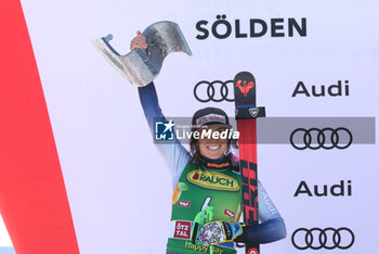 2023-10-28 - ALPINE SKIING - FIS WC 2023-2024
Women's World Cup GS
Image shows: BRIGNONE Federica (ITA) - SECOND CLASSIFIED

 - WORLD CUP WOMEN'S GIANT SLALOM - ALPINE SKIING - WINTER SPORTS