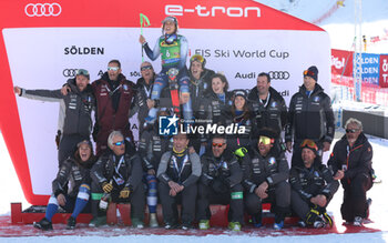 2023-10-28 - FIS Ski World Cup 2023-2024 - Women's Giant Slalom
Team Italy - WORLD CUP WOMEN'S GIANT SLALOM - ALPINE SKIING - WINTER SPORTS