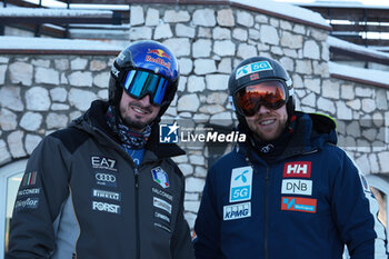 2023-12-16 - ALPINE SKIING - FIS WC 2023-2024
Men's World Cup DH
Val Gardena / Groeden, Trentino, Italy
2023-12-16 - Saturday
Image shows: PARIS Dominik (ITA) FIRST CLASSIFIED - KILDE Aleksander Aamodt (NOR) SECOND CLASSIFIED






























 - AUDI FIS SKI WORLD CUP - MEN'S DOWNHILL - ALPINE SKIING - WINTER SPORTS