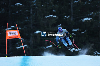 2023-12-16 - ALPINE SKIING - FIS WC 2023-2024 Men's World Cup DH Val Gardena / Groeden, Trentino, Italy 2023-12-16 - Saturday Image shows: PARIS Dominik (ITA) FIRST CLASSIFIED - AUDI FIS SKI WORLD CUP - MEN'S DOWNHILL - ALPINE SKIING - WINTER SPORTS