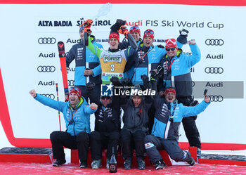 2023-12-17 - FIS Ski World Cup 2023-2024 - Men’s Giant Slalom Alta Badia
Team AUT - AUDI FIS SKI WORLD CUP - MEN'S GIANT SLALOM - ALPINE SKIING - WINTER SPORTS