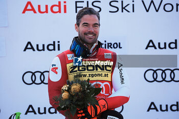 2023-12-15 - ALPINE SKIING - FIS WC 2023-2024 Men's World Cup SG Val Gardena / Groeden, Trentino, Italy 2023-12-15 - Friday Image shows: KRIECHMAYR Vincent (AUT) FIRST CLASSIFIED - AUDI SKI FIS WORLD CUP - MEN'S SUPERG - ALPINE SKIING - WINTER SPORTS