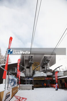2023-11-11 - ALPINE SKIING - FIS WC 2023-2024
Zermatt Cervinia (SUI) - Men's Downhill 1
Image shows: RACE CANCELLED FOR STRONG WIND - ALPINE SKIING - AUDI SKI FIS WORLD CUP - MEN'S DOWNHILL - ALPINE SKIING - WINTER SPORTS