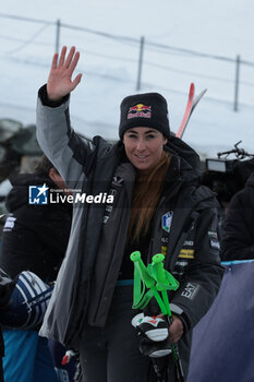 2023-11-19 - ALPINE SKIING - FIS WC 2023-2024 Zermatt - Cervinia (SUI) - Women's Downhill Second Race Image shows: SOFIA GOGGIA - RACE CANCELLED FOR STRONG WIND - ALPINE SKIING - AUDI SKI FIS WORLD CUP - WOMEN'S DOWNHILL - ALPINE SKIING - WINTER SPORTS