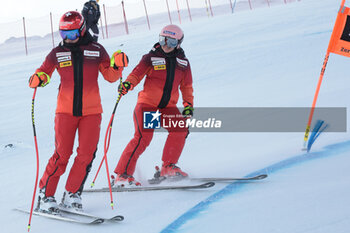 2023-11-19 - ALPINE SKIING - FIS WC 2023-2024 Zermatt - Cervinia (SUI) - Women's Downhill Second Race Image shows: CORINNE SUTER(SUI) - NUFER PRI SKA - RACE CANCELLED FOR STRONG WIND - ALPINE SKIING - AUDI SKI FIS WORLD CUP - WOMEN'S DOWNHILL - ALPINE SKIING - WINTER SPORTS