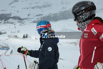 2023-11-19 - ALPINE SKIING - FIS WC 2023-2024 Zermatt - Cervinia (SUI) - Women's Downhill Second Race Image shows: CAMILLE CERUTTI(FRA)- RACE CANCELLED FOR STRONG WIND - ALPINE SKIING - AUDI SKI FIS WORLD CUP - WOMEN'S DOWNHILL - ALPINE SKIING - WINTER SPORTS