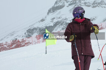2023-11-19 - ALPINE SKIING - FIS WC 2023-2024
Zermatt - Cervinia (SUI) - Women's Downhill Second Race
Image shows: Stefanie FLECKENSTEIN - RACE CANCELLED FOR STRONG WIND - ALPINE SKIING - AUDI SKI FIS WORLD CUP - WOMEN'S DOWNHILL - ALPINE SKIING - WINTER SPORTS