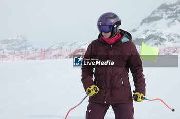 2023-11-19 - ALPINE SKIING - FIS WC 2023-2024
Zermatt - Cervinia (SUI) - Women's Downhill Second Race
Image shows: Stefanie FLECKENSTEIN - RACE CANCELLED FOR STRONG WIND - ALPINE SKIING - AUDI SKI FIS WORLD CUP - WOMEN'S DOWNHILL - ALPINE SKIING - WINTER SPORTS